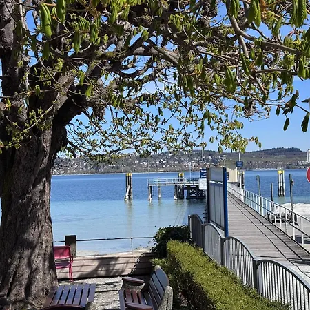 Seeglueck Seeblau - Moderne Maisonette-wohnung Mit Balkon Und Parkplatz In Seenaehe In Konstanz-dingels-dorf Apartamento