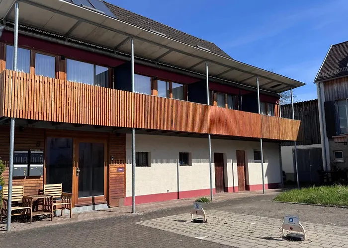 Seeglueck Seeblau - Moderne Maisonette-wohnung Mit Balkon Und Parkplatz In Seenaehe In Konstanz-dingels-dorf Appartamento *